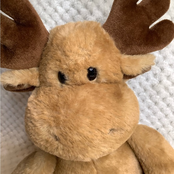 AURORA World Mac Kids Plush Maple Moose Stuffed Animal Soft Toy - Picture 3 of 13